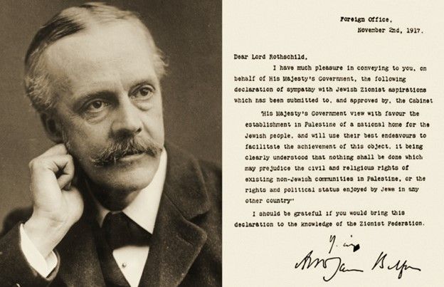 La Declaración Balfour